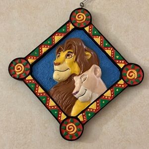 Kurt Adler The Lion King ornament 5.5x5.5